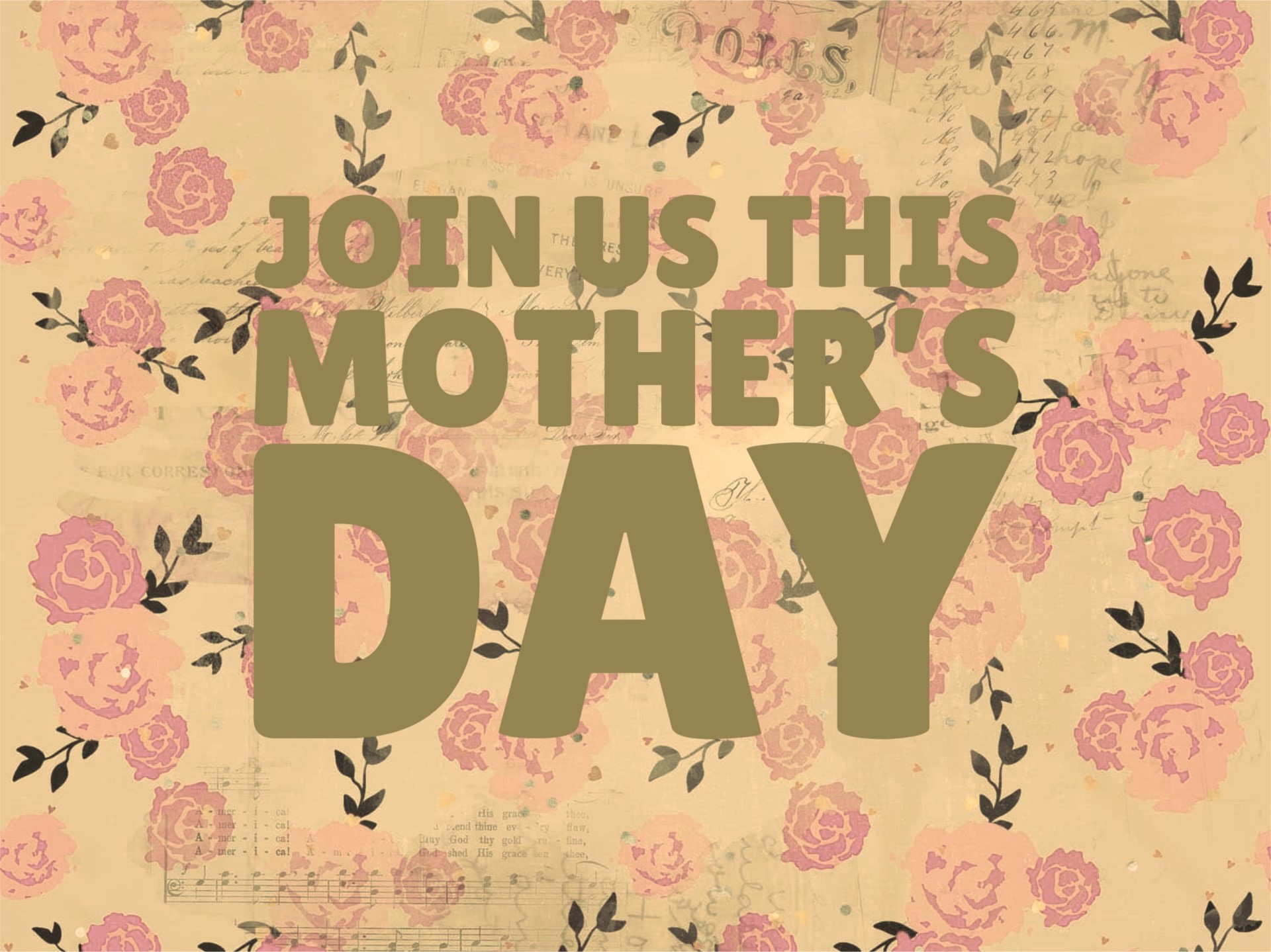 Join us this Sunday at 10am as we celebrate women this Mother's Day.